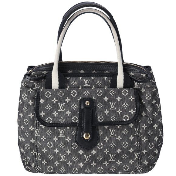 Louis Vuitton Sac Mary Kate Monogram Mini Handbag M92508 Blue Black - Picture 1 of 9